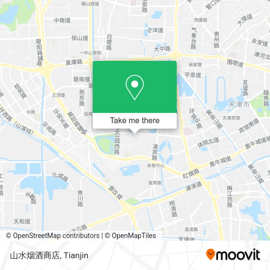 山水烟酒商店 map