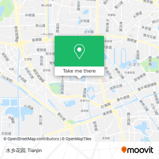 水乡花园 map
