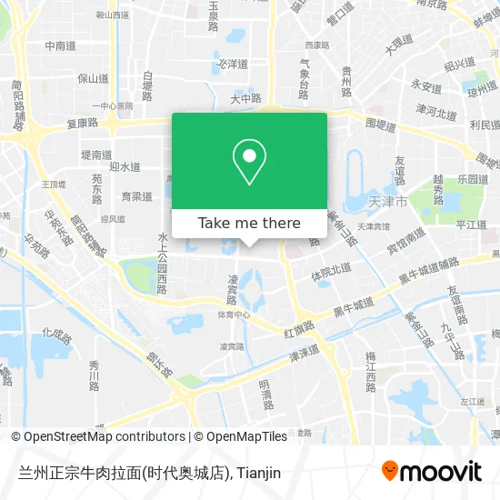 兰州正宗牛肉拉面(时代奥城店) map