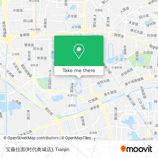 宝藤拉面(时代奥城店) map