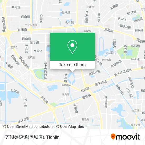 芝湖参鸡汤(奥城店) map