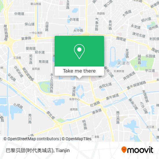 巴黎贝甜(时代奥城店) map