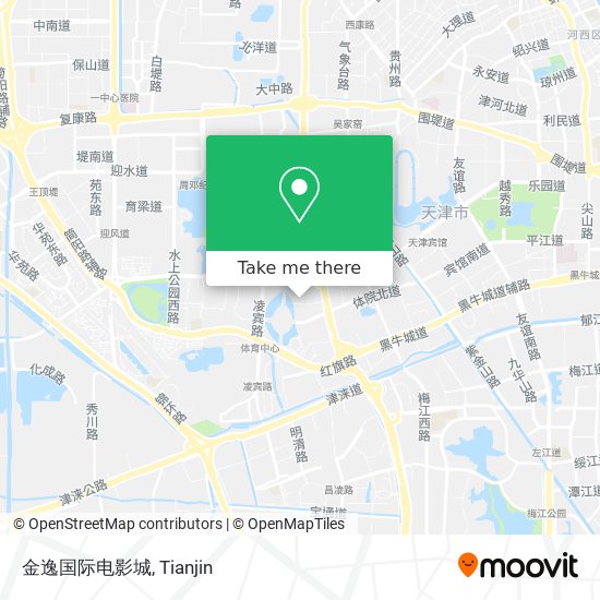 金逸国际电影城 map