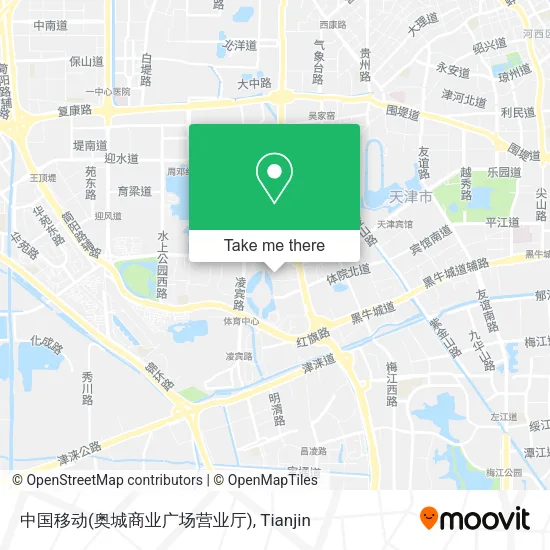 中国移动(奥城商业广场营业厅) map