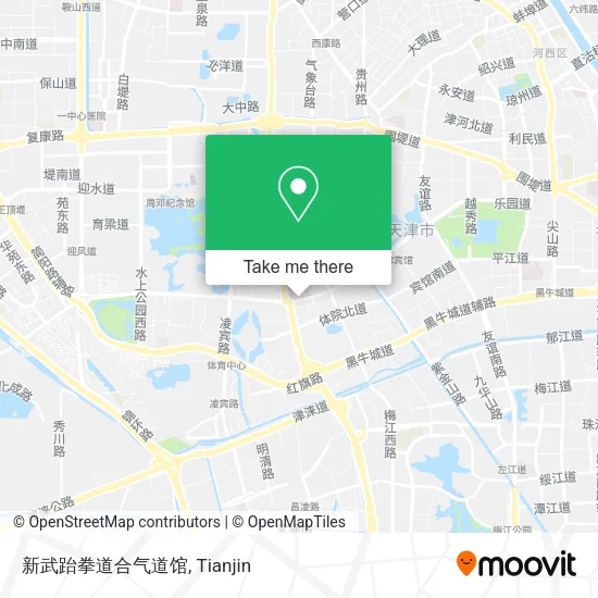 新武跆拳道合气道馆 map