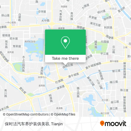 保时洁汽车养护装俱美容 map
