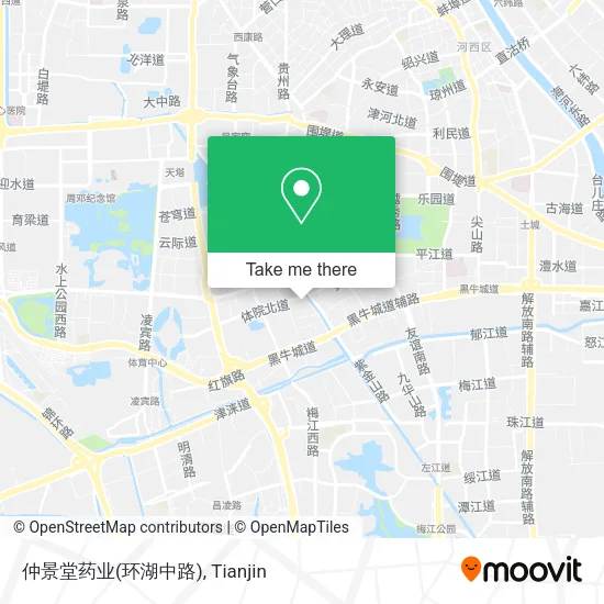 仲景堂药业(环湖中路) map