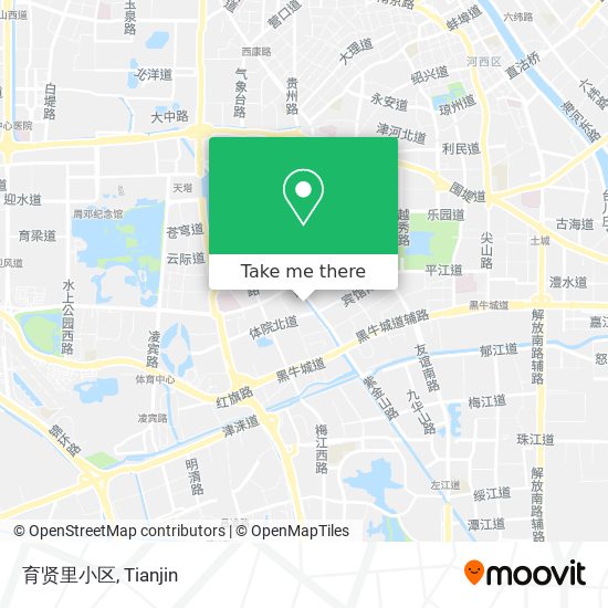 育贤里小区 map