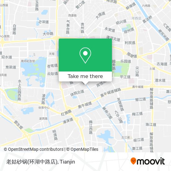 老姑砂锅(环湖中路店) map