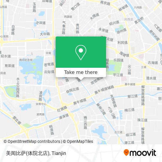 美闻比萨(体院北店) map