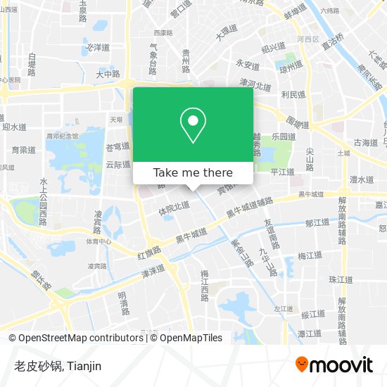 老皮砂锅 map