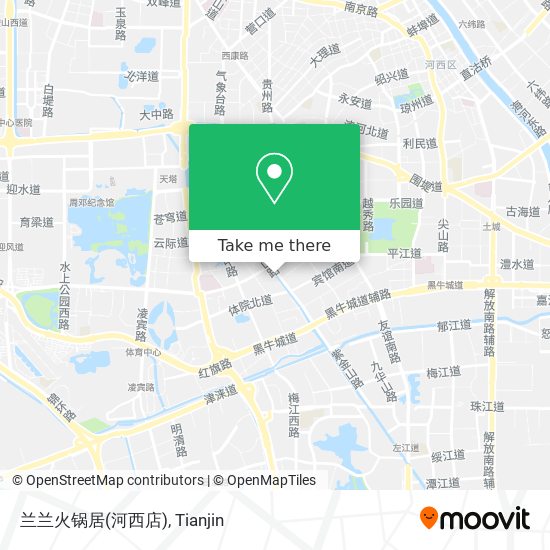 兰兰火锅居(河西店) map