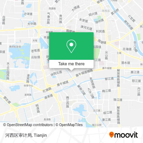 河西区审计局 map