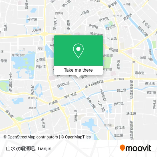 山水欢唱酒吧 map