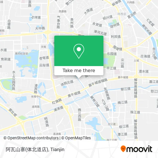 阿瓦山寨(体北道店) map