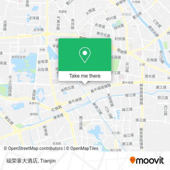 福荣寨大酒店 map