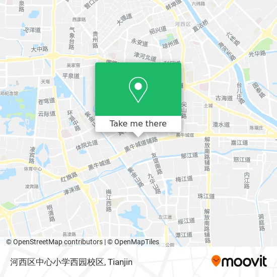 河西区中心小学西园校区 map