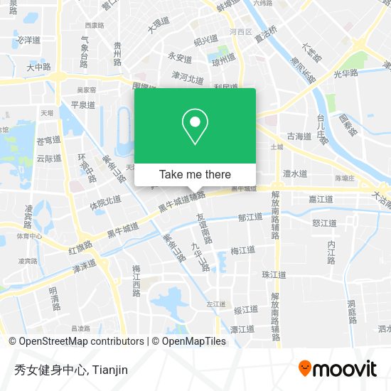 秀女健身中心 map
