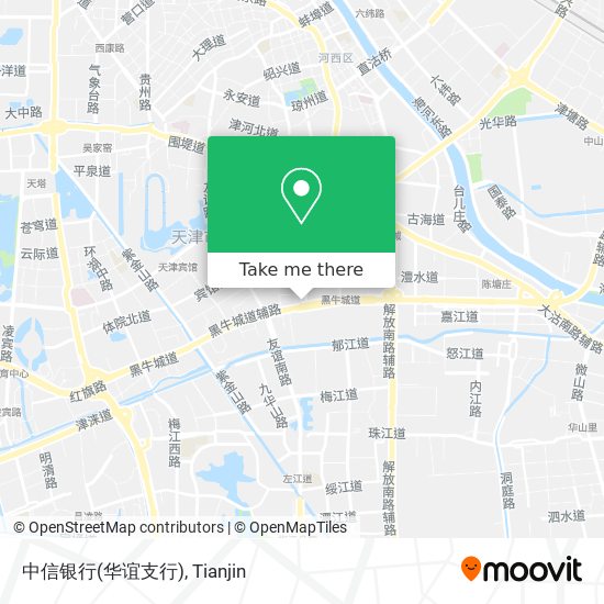 中信银行(华谊支行) map