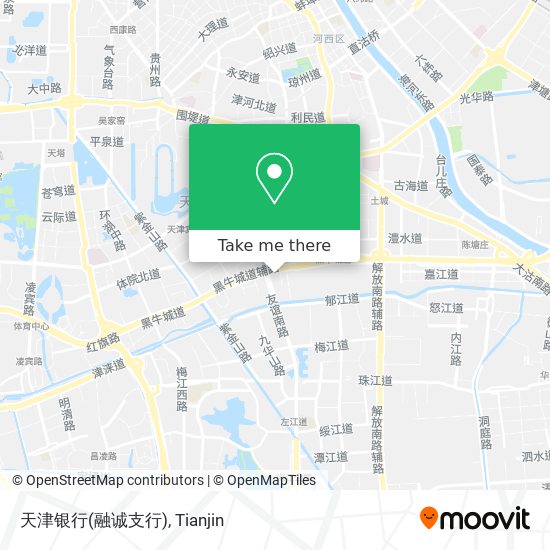 天津银行(融诚支行) map