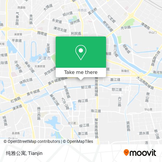 纯雅公寓 map