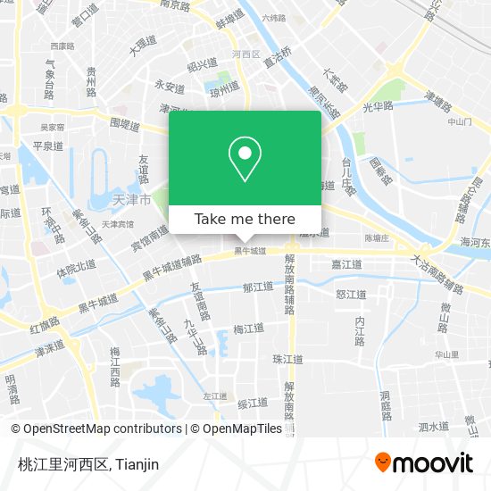 桃江里河西区 map