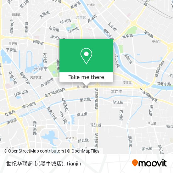 世纪华联超市(黑牛城店) map