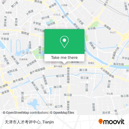 天津市人才考评中心 map