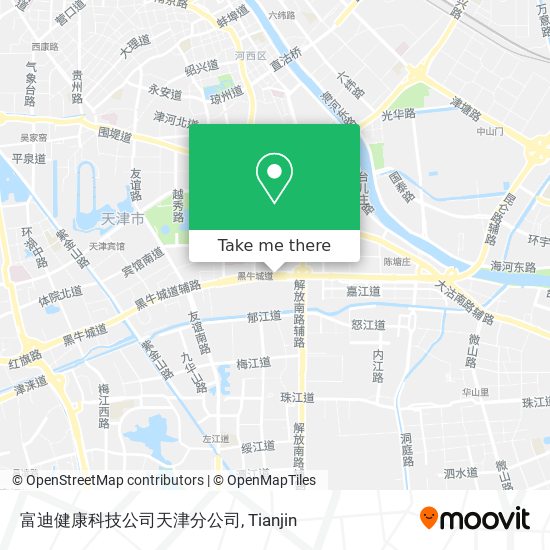 富迪健康科技公司天津分公司 map