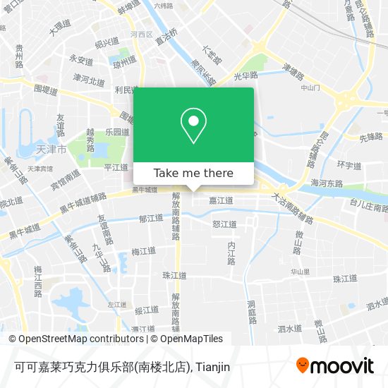 可可嘉莱巧克力俱乐部(南楼北店) map