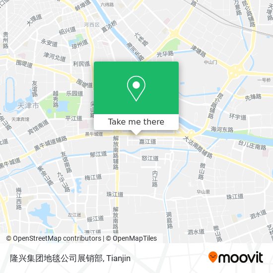 隆兴集团地毯公司展销部 map