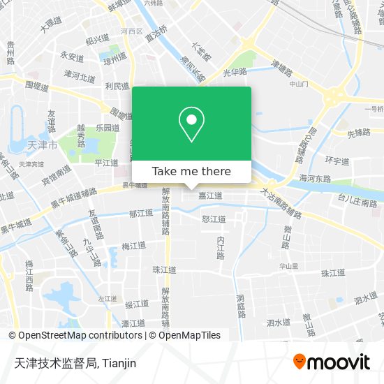 天津技术监督局 map