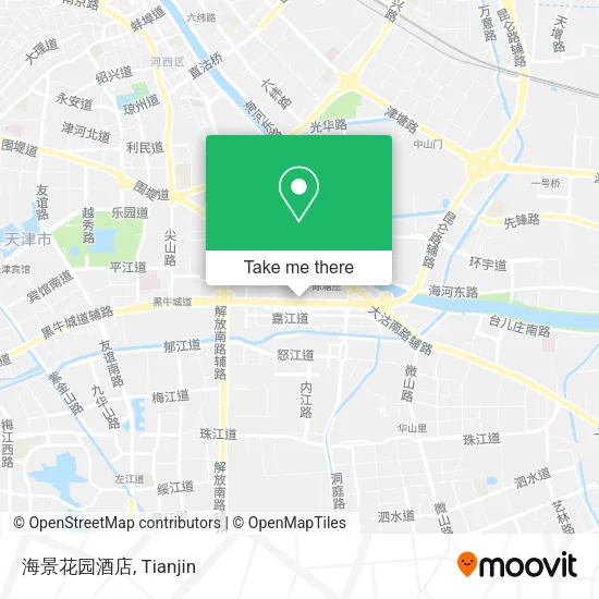 海景花园酒店 map