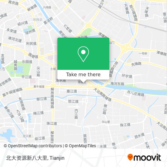 北大资源新八大里 map
