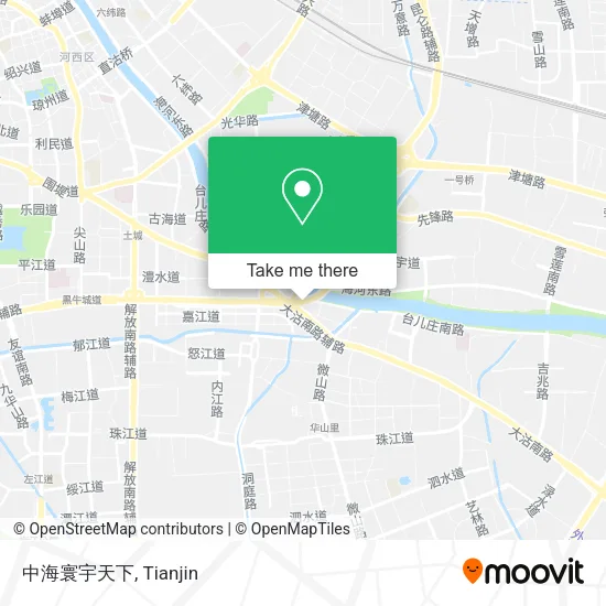 中海寰宇天下 map