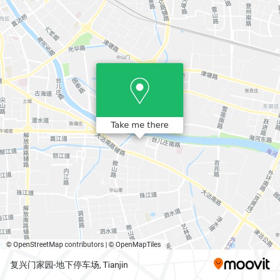复兴门家园-地下停车场 map
