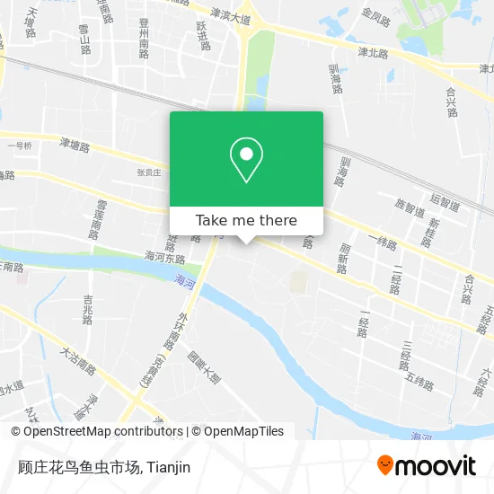 顾庄花鸟鱼虫市场 map