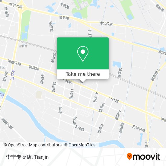 李宁专卖店 map