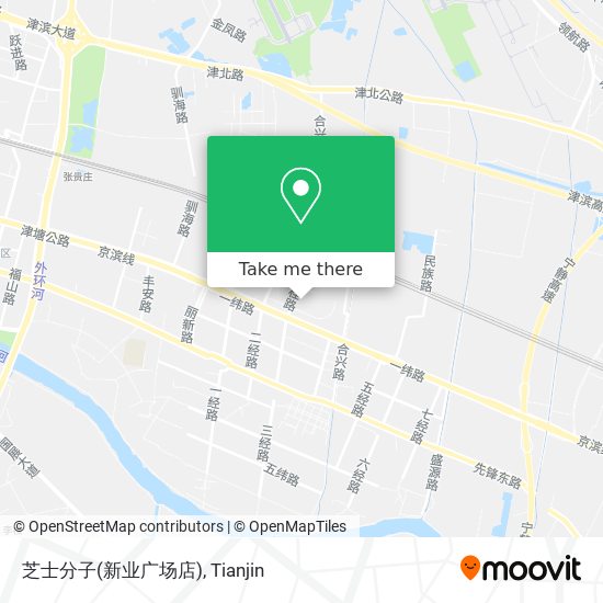 芝士分子(新业广场店) map