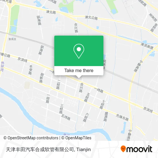 天津丰田汽车合成软管有限公司 map