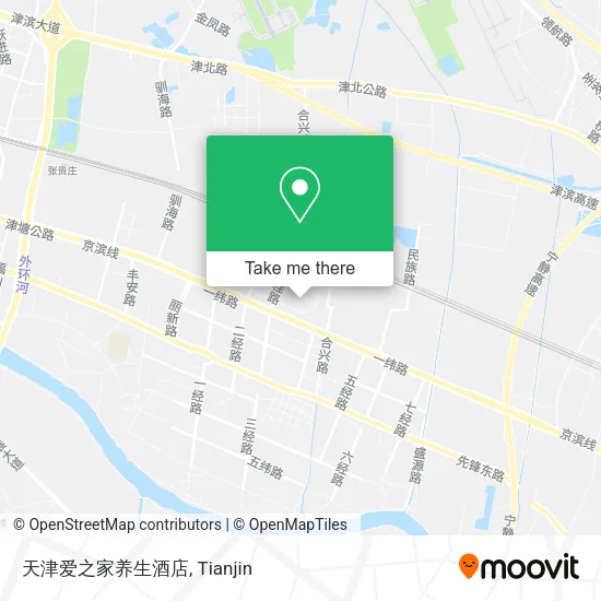 天津爱之家养生酒店 map