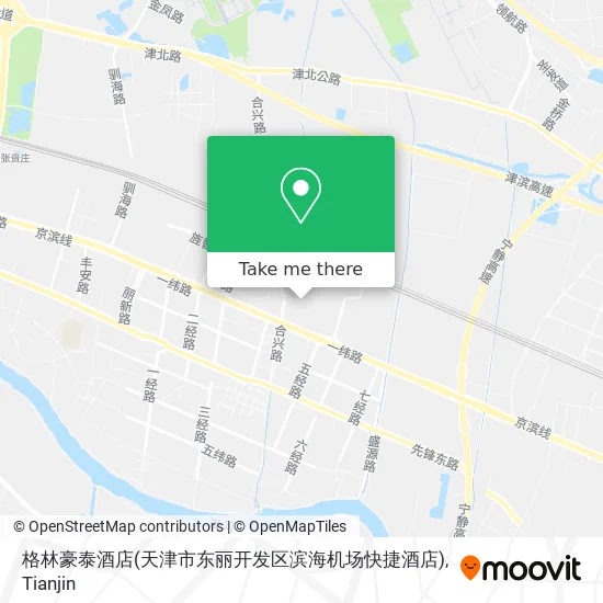 格林豪泰酒店(天津市东丽开发区滨海机场快捷酒店) map