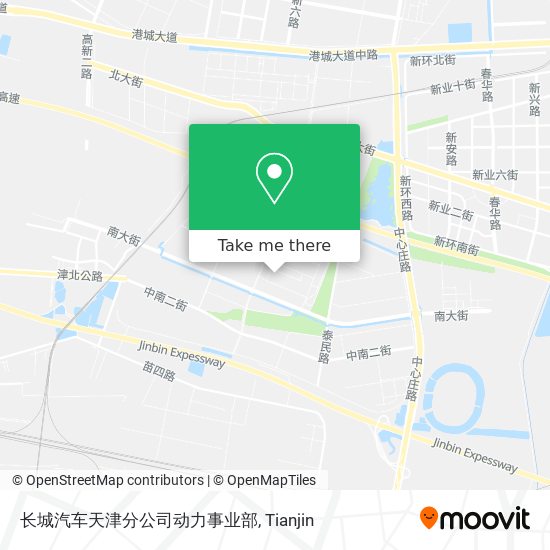 长城汽车天津分公司动力事业部 map