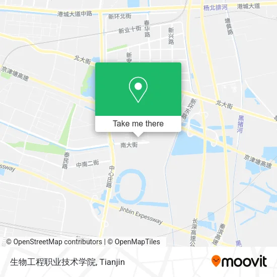 生物工程职业技术学院 map