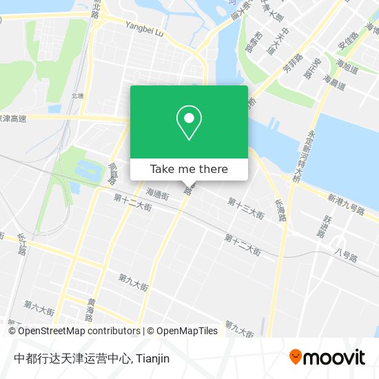 中都行达天津运营中心 map
