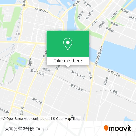 天富公寓-3号楼 map