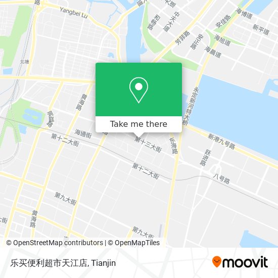 乐买便利超市天江店 map