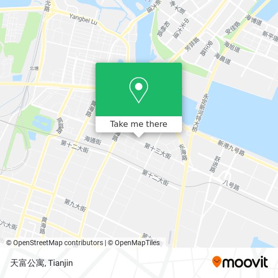 天富公寓 map