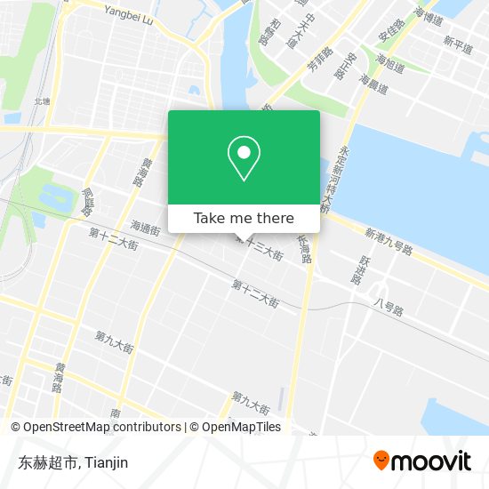 东赫超市 map
