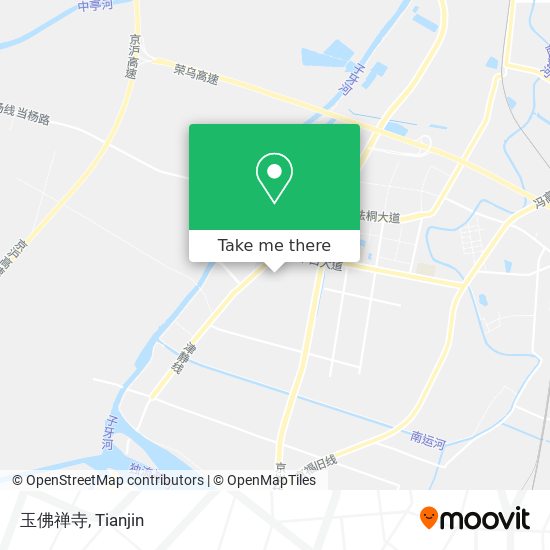 玉佛禅寺 map